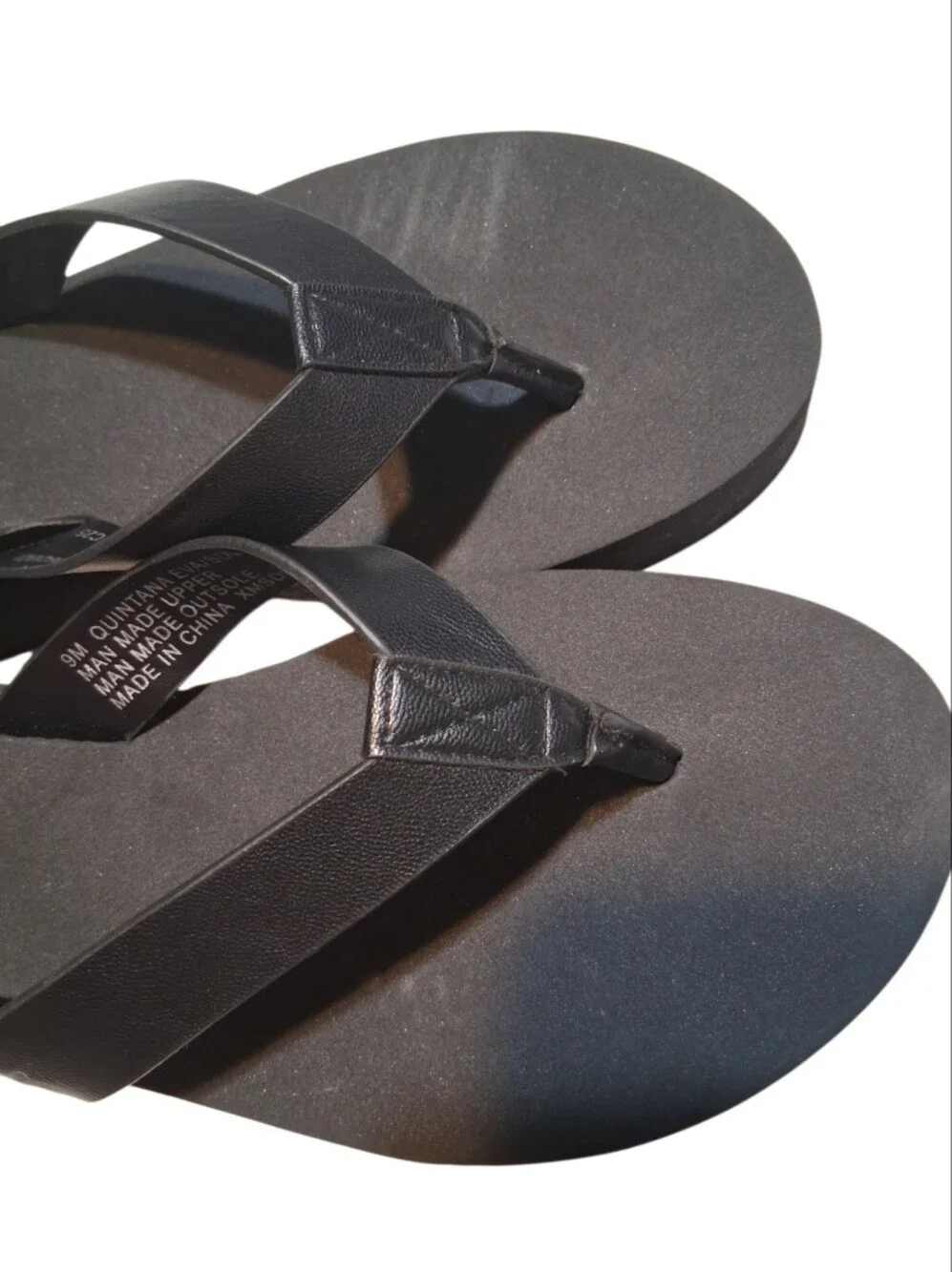 Splendid Black Platform Sandals Thong Women's Size 9M Y2K Beach Retro Resortwear